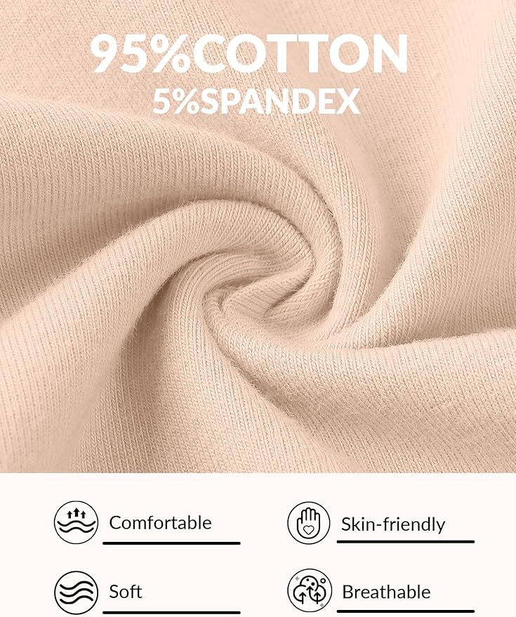 Witwot 3 Pack Baby Girls Leggings Toddler Kids Soft Cotton Pants Size 18M-5T