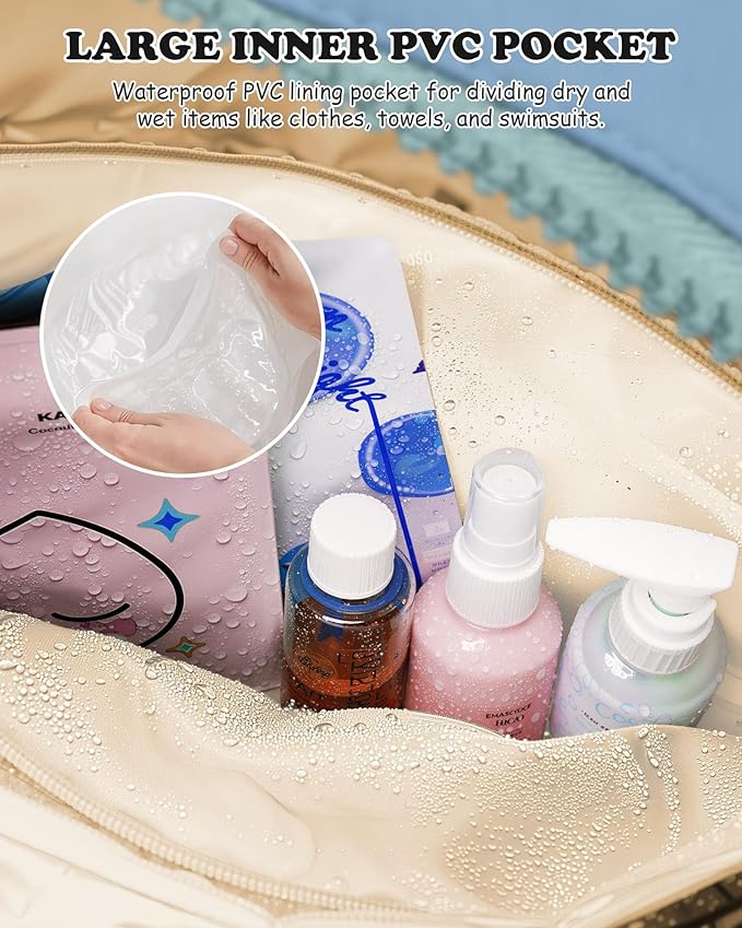 Initial Duffle Bag, Yoga Bags for Women，Overnight Bag with Wet Pocket，Lightweight Work Bags Personalized Gym Tote with Makeup Pouch-Gift for Women, Mom