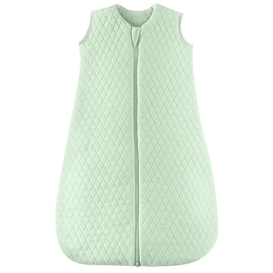 JELLYMONI Baby Sleep Sack TOG 2.5, 18-24 Months Winter Baby Wearable Blanket, 100% Cotton Infant Sleeping Sack 2-Way Zipper Warm Quilted Sleepsack