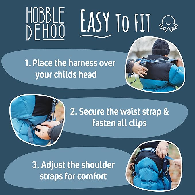 Hobbledehoo XL Child Harness, For Kids & Teenagers Aged 7+, Supporting Special Needs, Including Autism Safety Awareness
