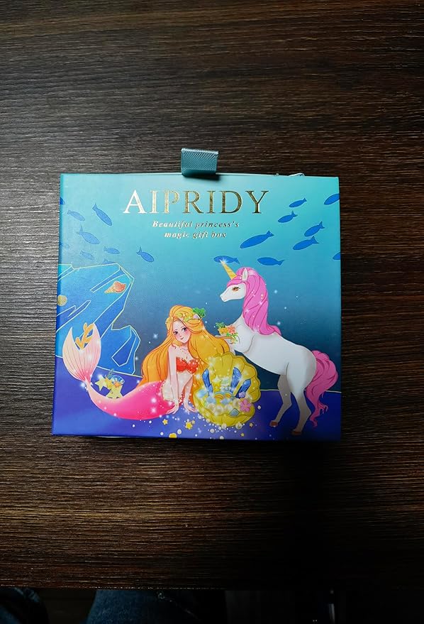 AIPRIDY 150 Pieces Charm Bracelet Making Kit,Unicorn Mermaid Crafts Gifts Set Can Inspires Imagination and Creativity,Jewelry Making Kit Perfect Gifts for Girls 5-12 Years Old (150 Pieces)