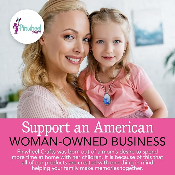 Pinwheel Crafts Pendant Jewelry Making Kit for Girls 8-12+ Years, Necklace and Bracelet Making Kit for Kids – Single Craft to Create Multiple Necklace & Bracelet for Teens with 200 Designs