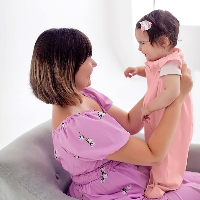 Baby Sleep Sack 1.0 TOG, Organic Cotton Baby Wearable Blanket with Two-Way Zipper, Swaddle Transition Baby Sleeping Bag, All-Season Sleep Sack for Newborn Infant Toddler Boy Girl, 2-Pack, 18-24 Month