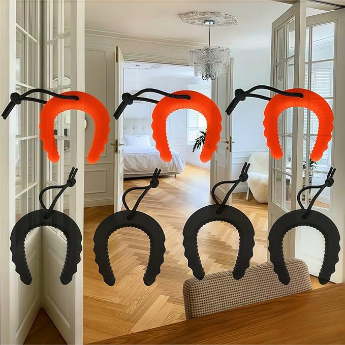 Door Pinch Guard Stops Doors from Closing.D oor Stops for Law Enforcement, Police, Emergency Medical Services, Firefighter Tools Door Wedge Door Pinch Guard