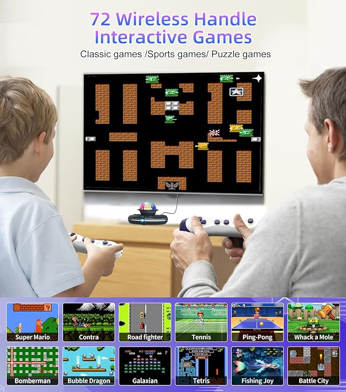 FWFX Dance Mat for Kids and Adults, 2-Player Musical Electronic Dancing Game for TV, Active Indoor Game for Family Parties & Basement Fun - Birthday for Boys, Girls (Gray)