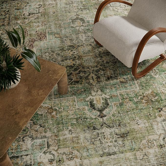 Machine Washable Throw Rugs for Entryway: Door Mat Indoor Entrance 3x5 Small Rug Stain Resistant Non-Slip Low Pile Soft Carpet for Kitchen Front Door Indoor Entrance Entry Bedroom