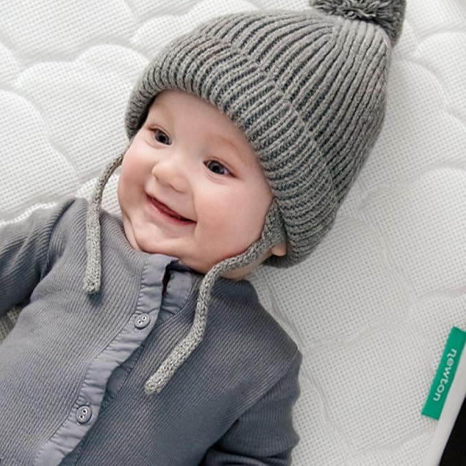 Newton Baby Waterproof Crib Mattress Pad | Ultra-Breathable Quilted Layer for Comfort & Universal Fitted Skirt for Secure Fit | Machine Washable | Crib Mattress Protector Pad Waterproof, 2 Packs