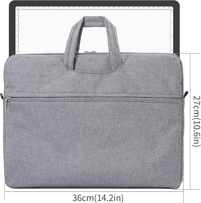 Elice Magnetic A4 Light Board with Bag for Diamond Painting, Tracing LED Light Box with Side Buttons, Super Bright Diamond Art Light Pad, Light Table for Drawing, Sketching, Weeding Vinyl - Black