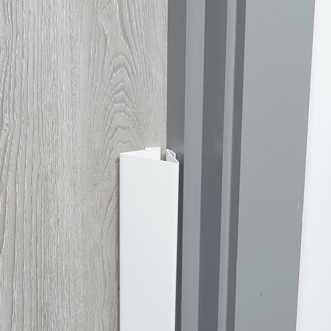 Cardea Child Safety Door Finger Pinch Guard Hinge Protector for The Front of The Door – White (5 Pack)