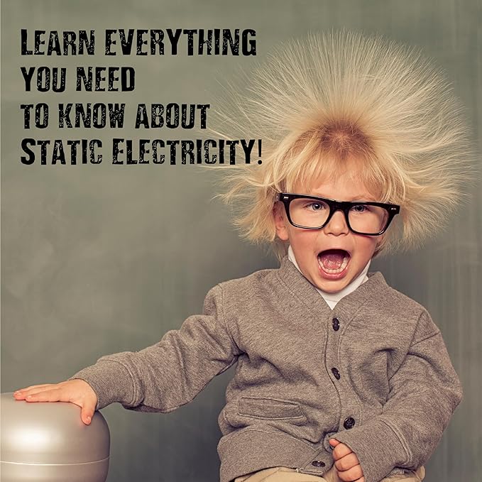 Einstein’s Static Electricity LAB Science Kit for Kids. STEM for Boys & Girls Aged 8 and Above. 15 Exciting Experiments Inside. Detailed Picture Guide Included